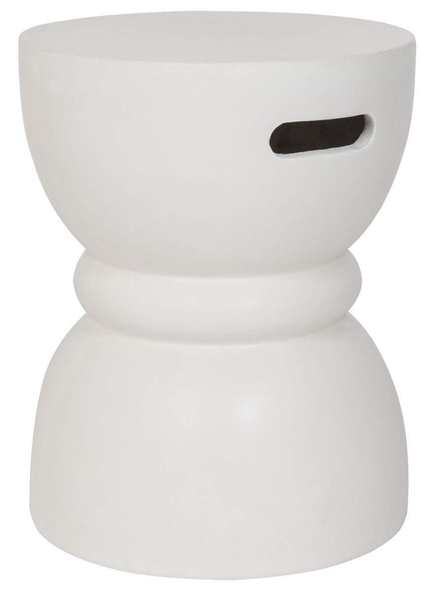 Haruki Accent Stool - Indoor/Outdoor - VNN1006 - Gray - Safavieh