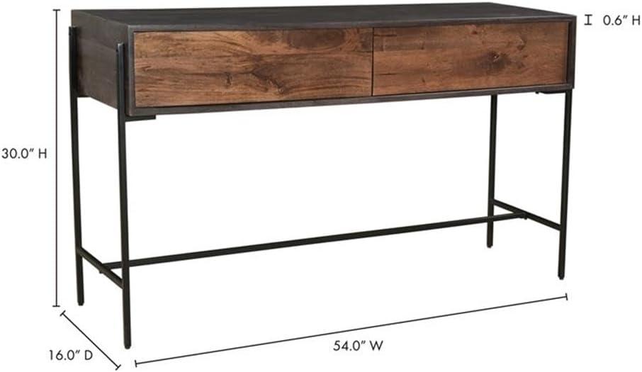 Samia 54'' Solid Wood Console Table