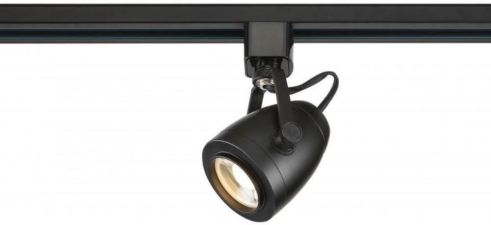 Nuvo Black LED Adjustable Track Head Light