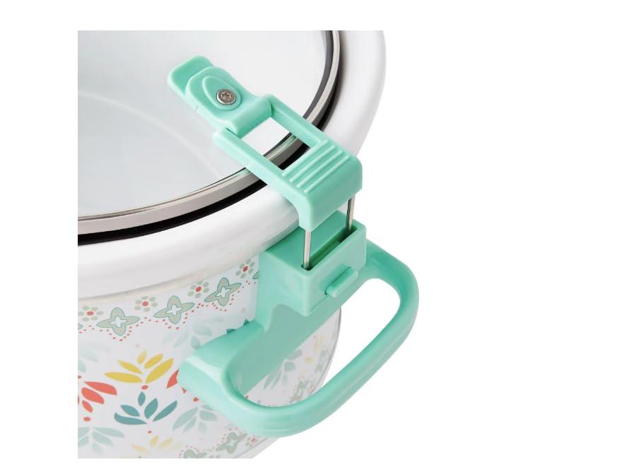 The Pioneer Woman Meandering Geo 6-Quart Digital Slow Cooker