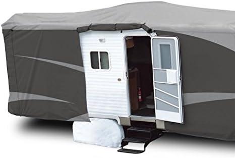 ADCO 52243 Designer Series SFS Aqua Shed Travel Trailer RV Cover - 24'1" - 26', Gray
