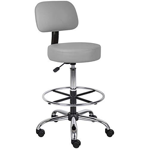 Boss Office Products Vinyl Drafting Chair