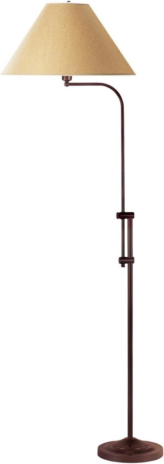 Cal Lighting 150W 3Way Floor Lamp W/Adjust Pole