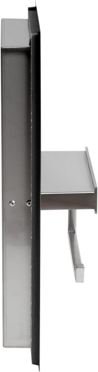 PVD Stainless Steel Recessed Toilet Paper Holder / Bathroom Niche