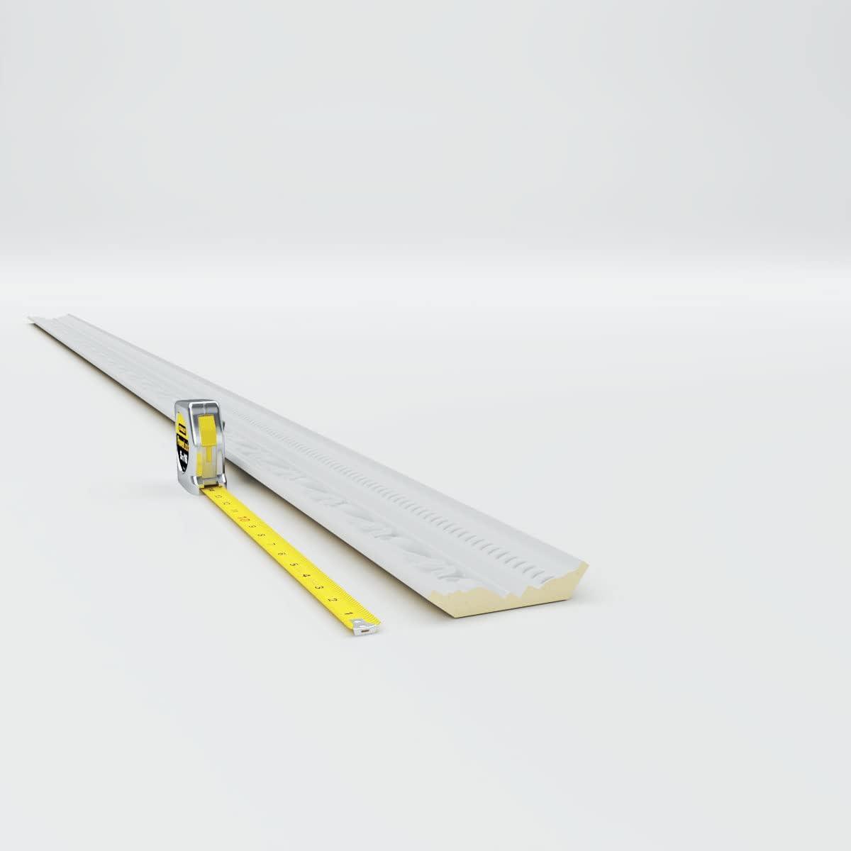 Ekena Millwork Traditional Egg & Dart with Beads Crown Moulding