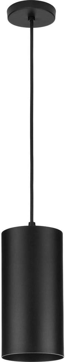 Progress Lighting, Cylinder, 1-Light, Outdoor Hanging Pendant, Antique Bronze, No Shade - "Cylinder 1-Light Antique Bronze Outdoor Pendant"