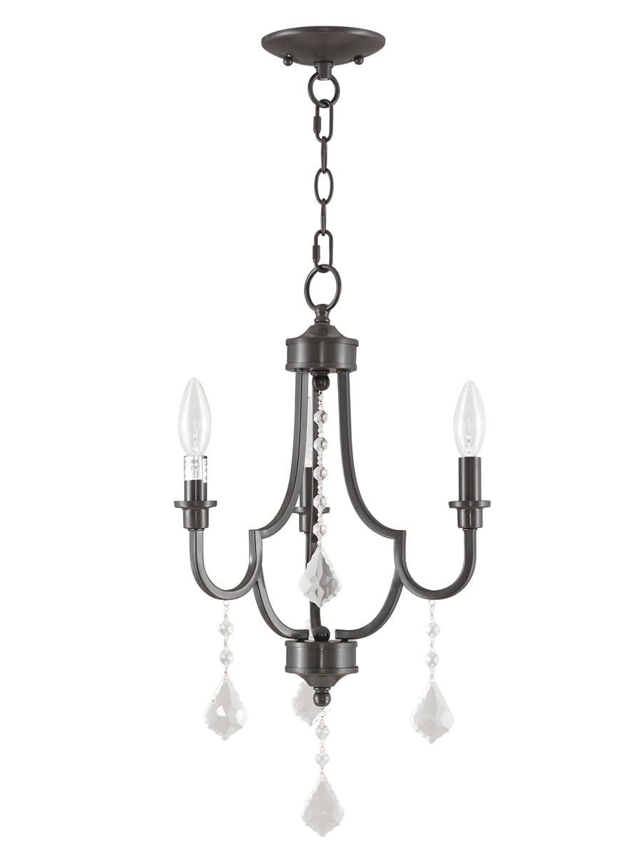 Livex Lighting Glendale 3 - Light Chandelier in  English Bronze