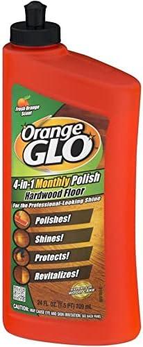 Orange Glo 4-in-1 Monthly Hardwood Floor Polish Orange Scent - 24 fl oz