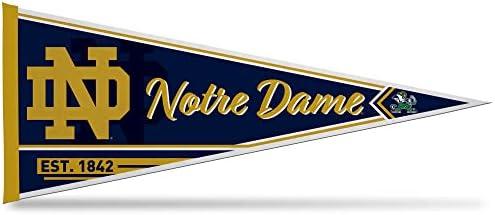 Notre Dame Fighting Irish Blue and Gold Felt Pennant