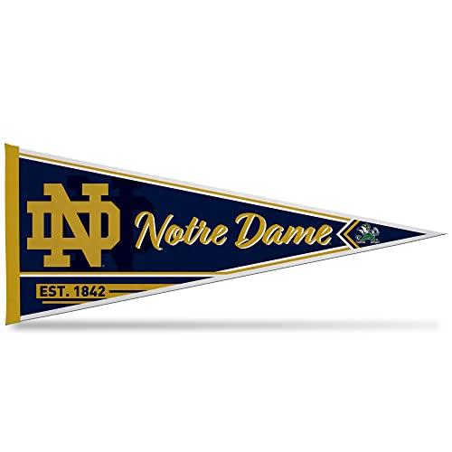 Notre Dame Fighting Irish Blue and Gold Felt Pennant