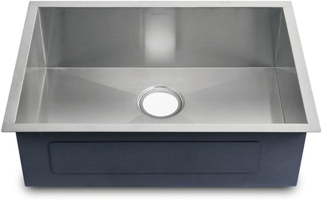 Tourner 26 x 18 Stainless Steel, Single Basin, Undermount Kitchen Sink