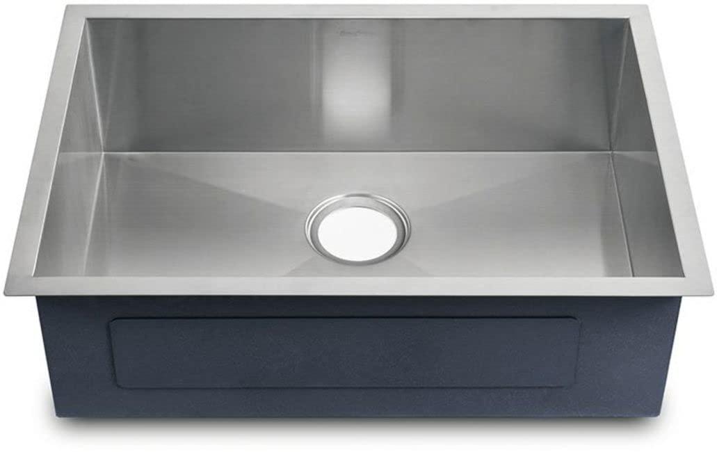 Tourner 26 x 18 Stainless Steel, Single Basin, Undermount Kitchen Sink