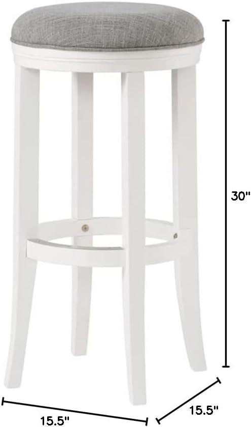 Natick Solid Rubber Wood Counter And Bar Stool