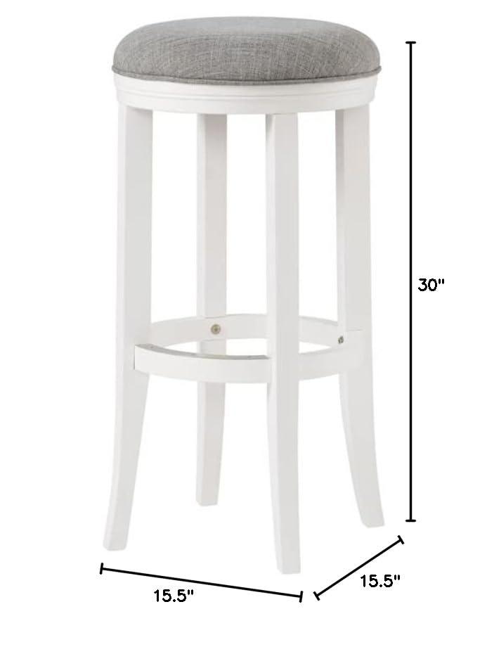 Natick Solid Rubber Wood Counter And Bar Stool