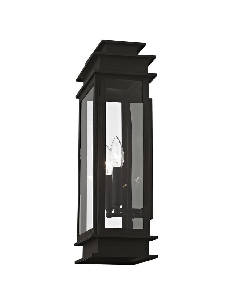 Livex Lighting Princeton 2 - Light Wall Light in  Black