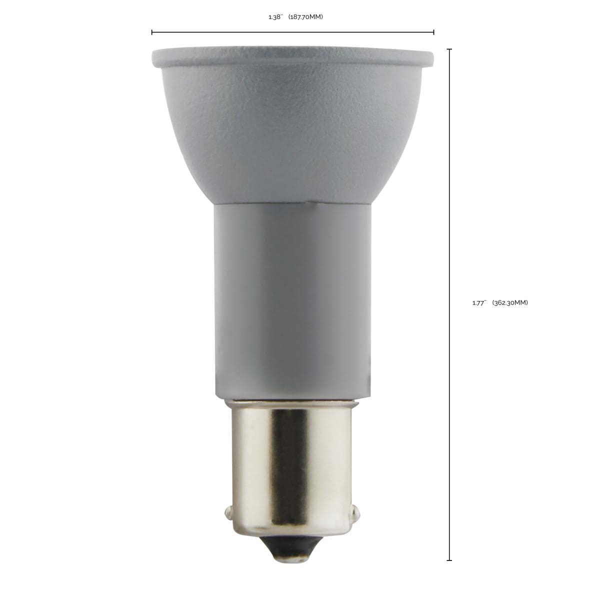 Satco Lighting S29004 Single 3 Watt R12 Bayonet (Ba15) Led Bulb - Silver