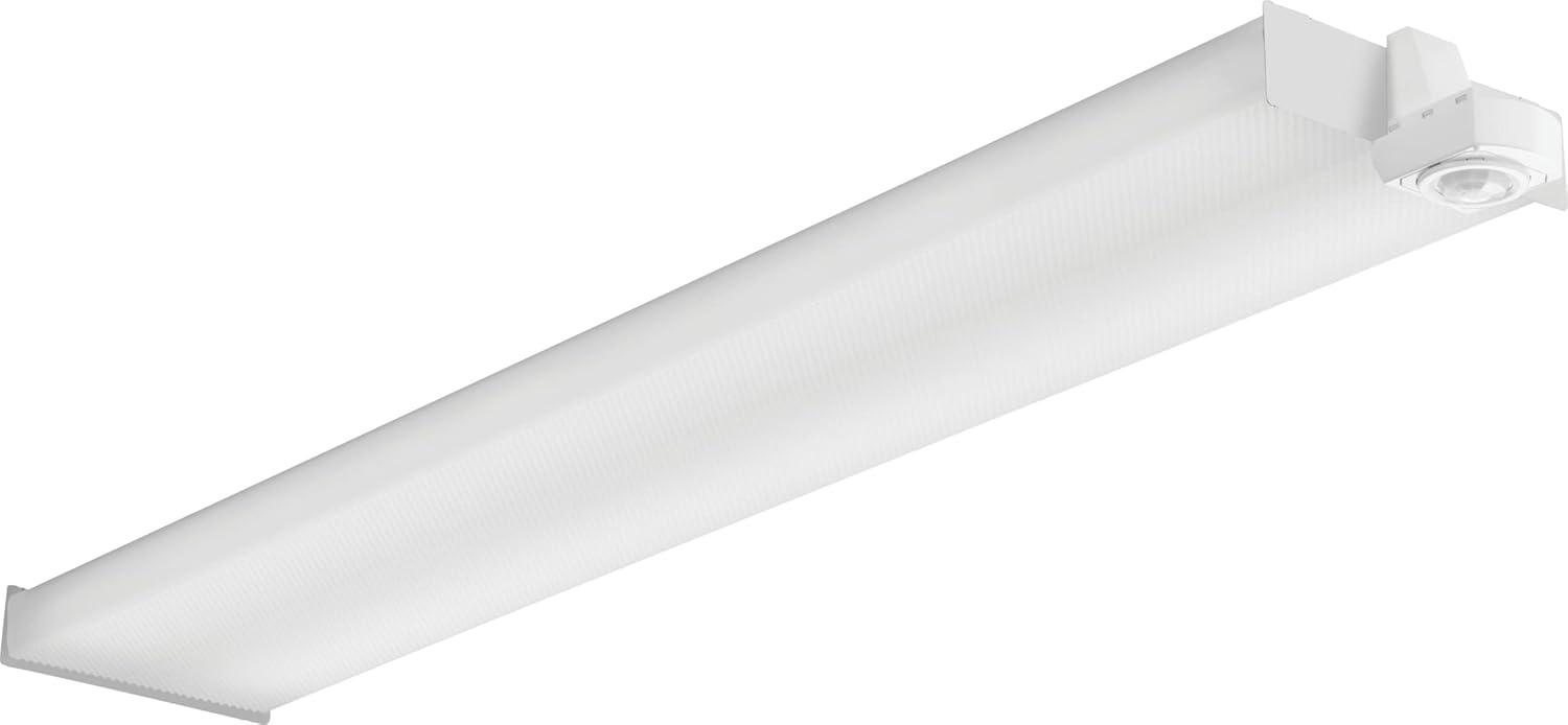 White Acrylic 48'' LED Dimmable Flush Mount Light