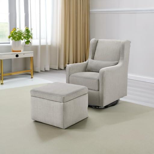 Carter's by DaVinci Adrian Swivel Glider and Ottoman