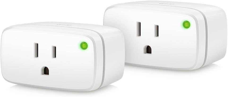 Eve Energy White Smart Plug 2-Pack with Matter Technology