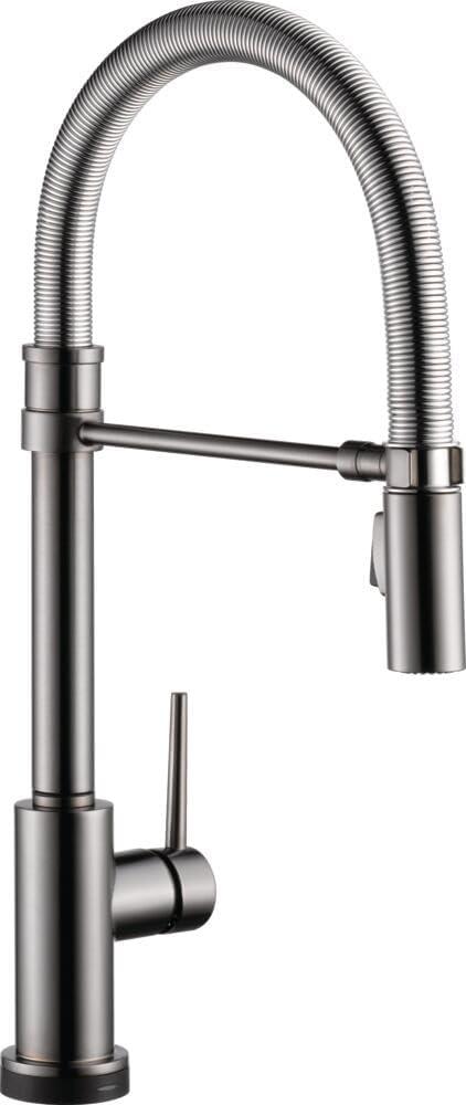 Trinsic Pro Pull Down Touch Single Handle Kitchen Faucet with Accessories