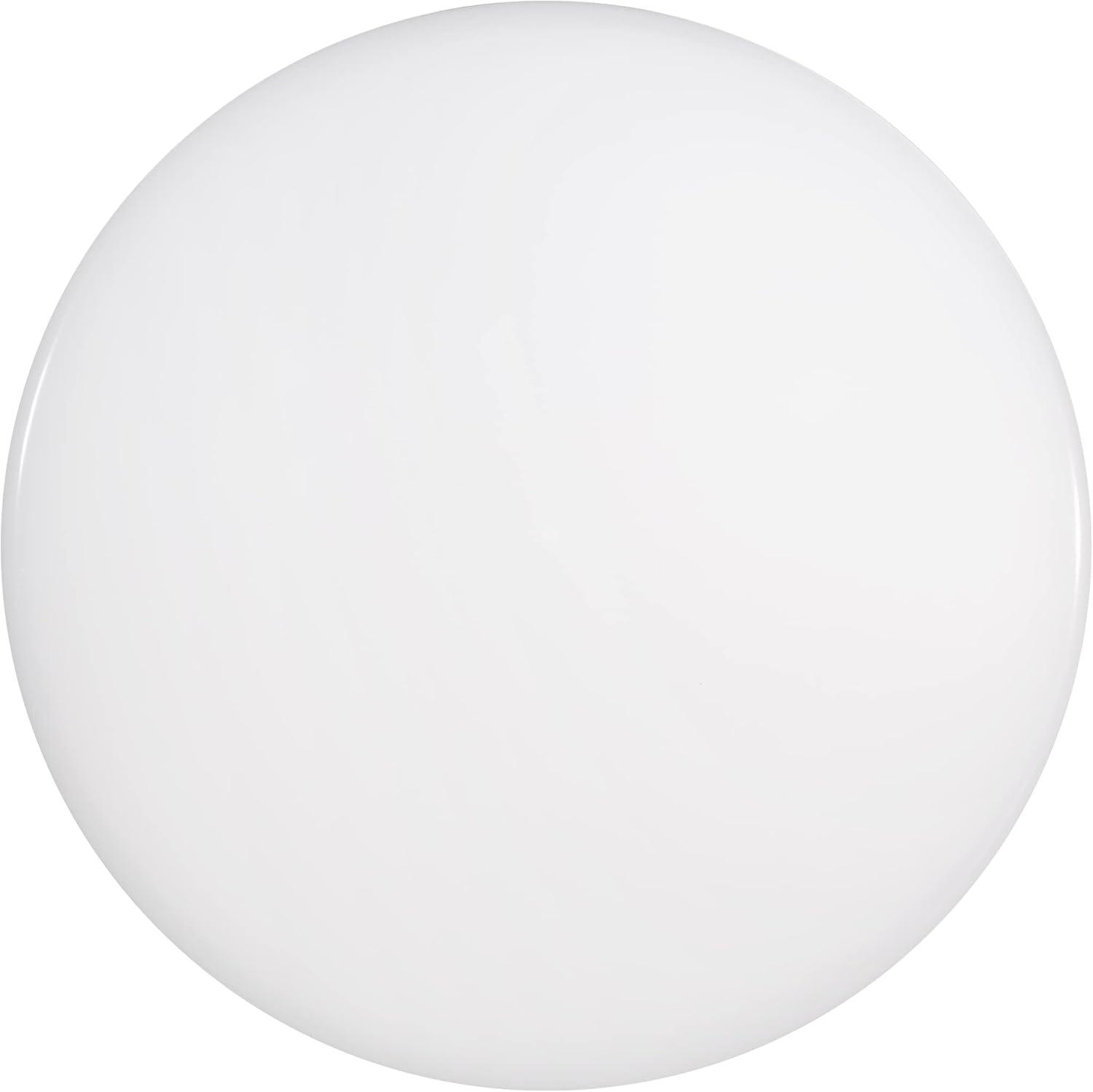 Maxxima 8 in. LED Round Trimless Disk Light, 5 CCT Flush Mount Ceiling Light Fixture