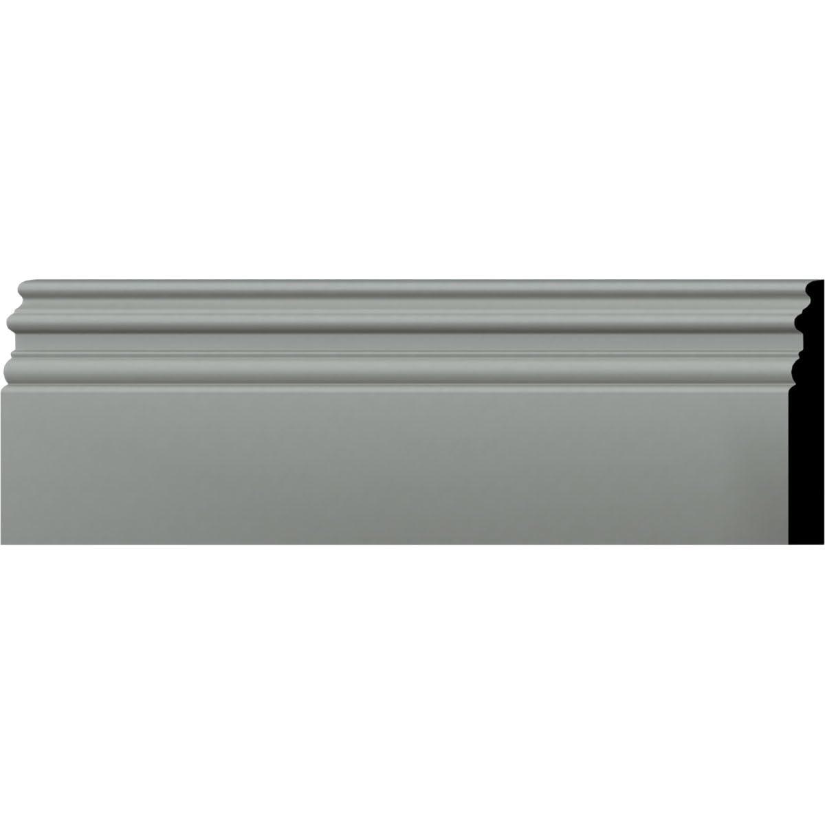 7 3/8"H x 1"P x 94 1/2"L Hillsborough Baseboard Moulding (8-Pack)