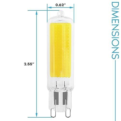 50 Watt Equivalent T4 G9/Bi-pin Dimmable LED Bulb