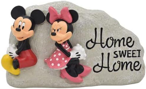Back Yard Glory Disney Mickey Mouse and Minnie Mouse Home Sweet Home Garden Rock
