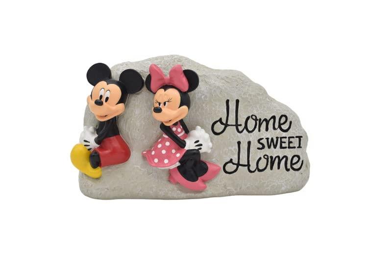 Back Yard Glory Disney Mickey Mouse and Minnie Mouse Home Sweet Home Garden Rock