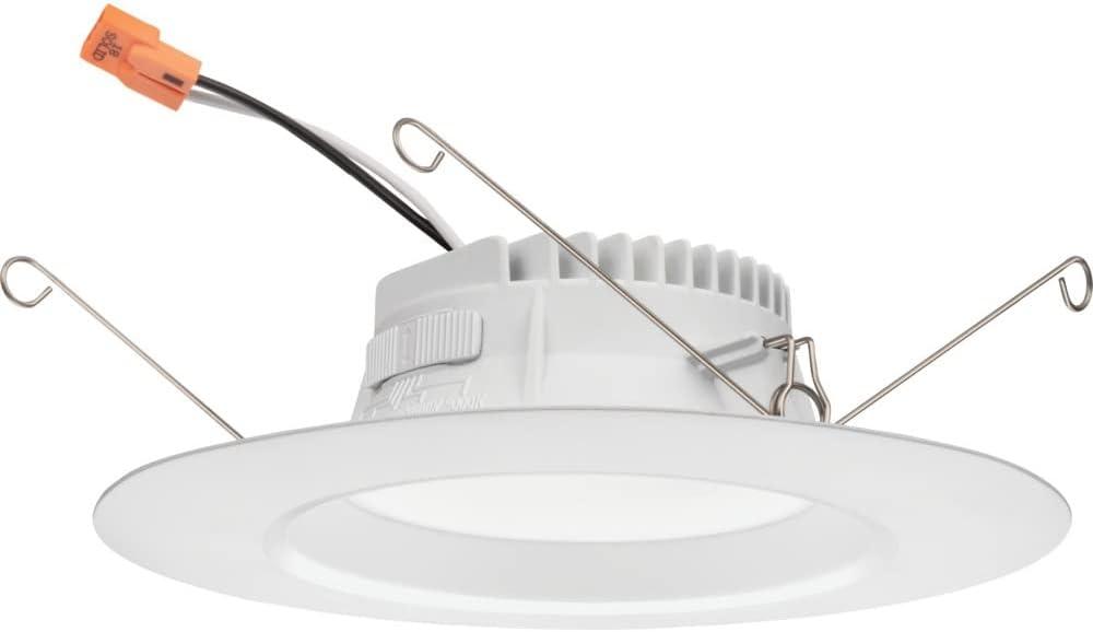 Retro Basics 6'' Selectable Color Temperature Dimmable Air-Tight Standard Recessed Lighting Kit