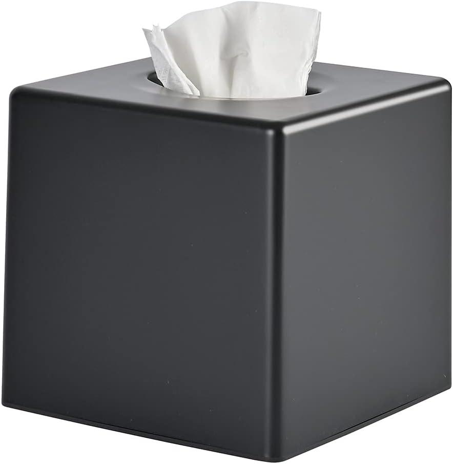 Juxon Black Tissue Box Cover