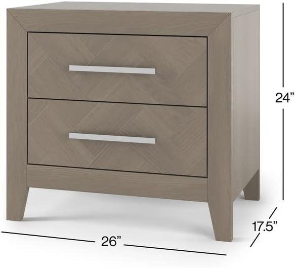 Kieran 2-Drawer Nightstand