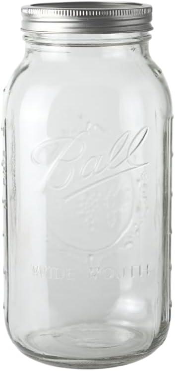 Ball Latch Jars, Glass Storage Jars, 3-Pack