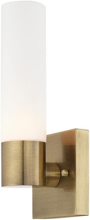 Livex Lighting Aero 1 - Light Sconce in  Polished Brass