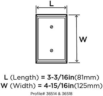 Mulholland 1-Gang Toggle Light Switch Wall Plate