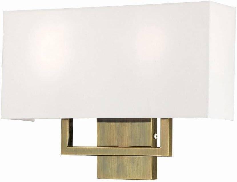 Livex Lighting Pierson 2 - Light Wall Light in  Antique Brass