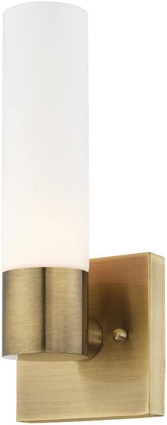 Livex Lighting Aero 1 - Light Sconce in  Polished Brass