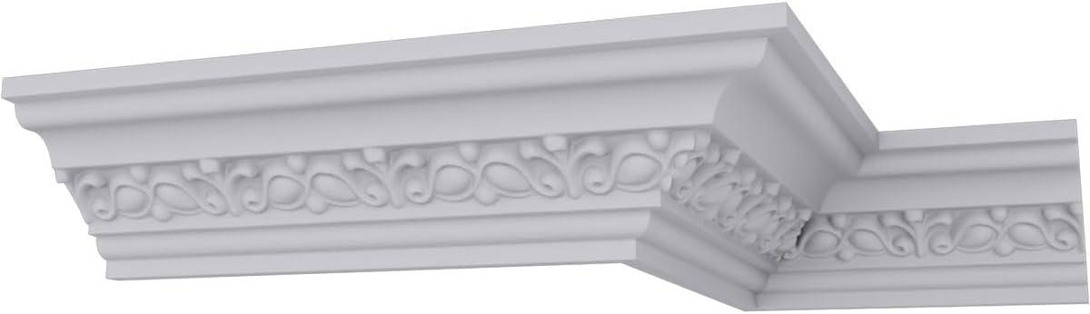 2 3/4"H x 3 1/8"P x 4 1/4"F x 94 1/2"L Nexus Crown Moulding