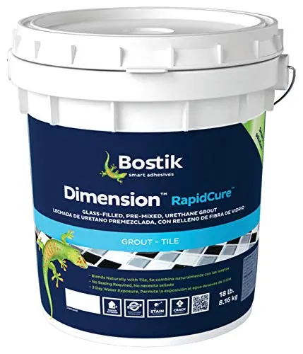 BOSTIK Dimensions Rapidcure Grout Polar White 9 Lb | Wayfair