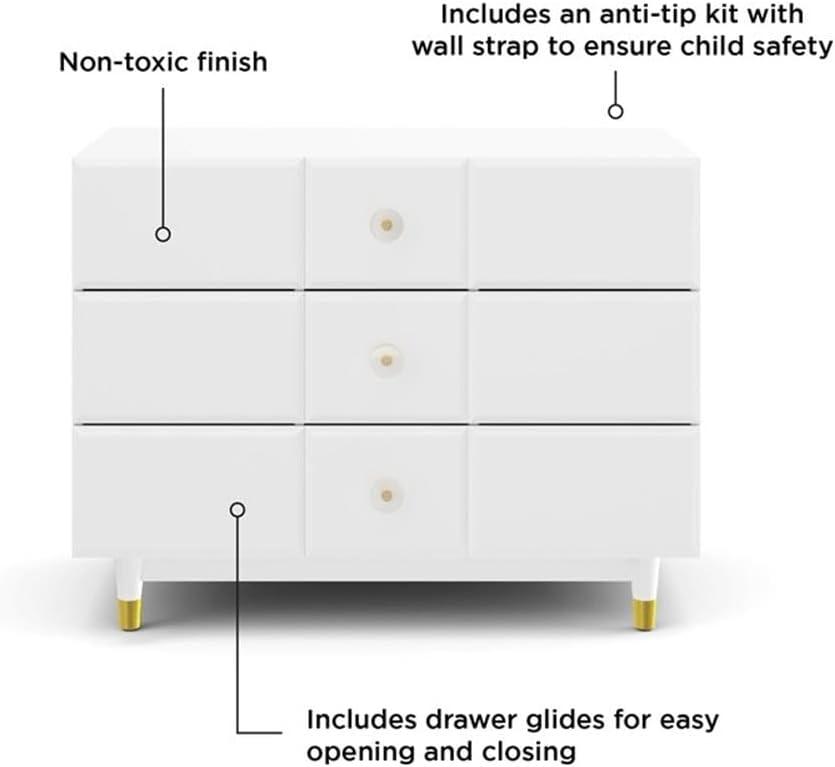 Aviary 3 Drawer Dresser