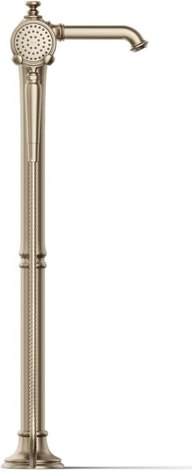 Artifacts® Single Handle Floor Mounted Clawfoot Tub Faucet