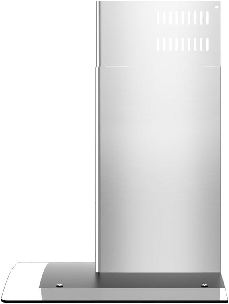 Empava 30" Metal 400 CFM Ducted (Vented) Island Range Hood with Baffle Filter