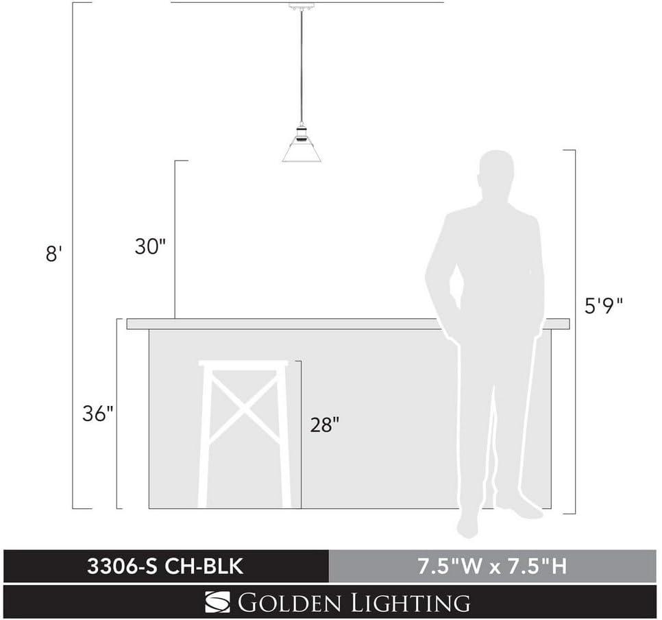 Orwell PW Mini Pendant - 7" in Pewter with Pewter Shade