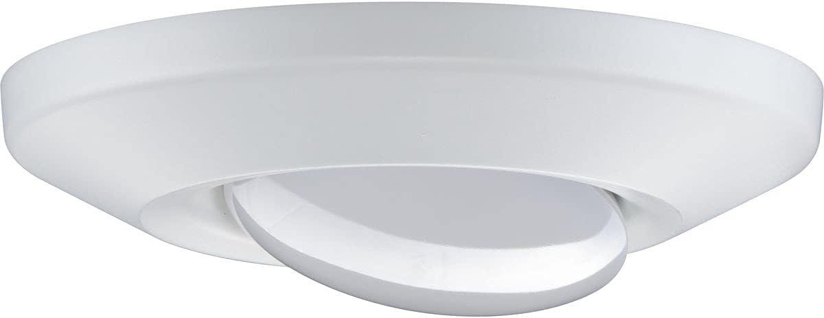 Progress Lighting, Intrinsic Collection, 1-Light Surface Mount, Satin White, Eyeball Downlight