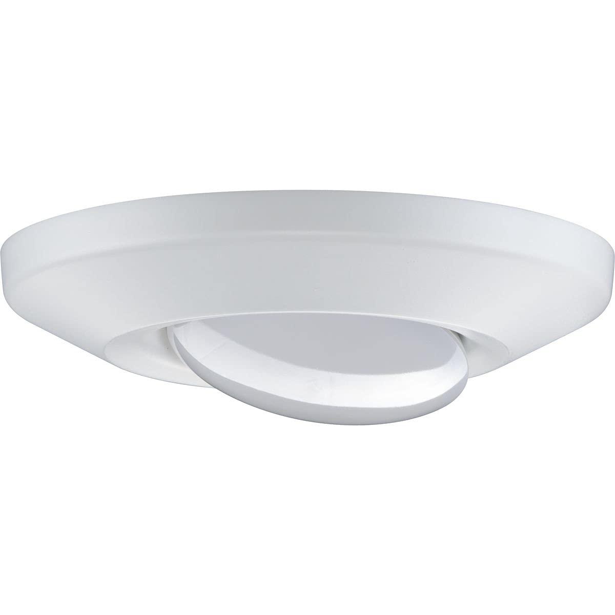 Progress Lighting, Intrinsic Collection, 1-Light Surface Mount, Satin White, Eyeball Downlight