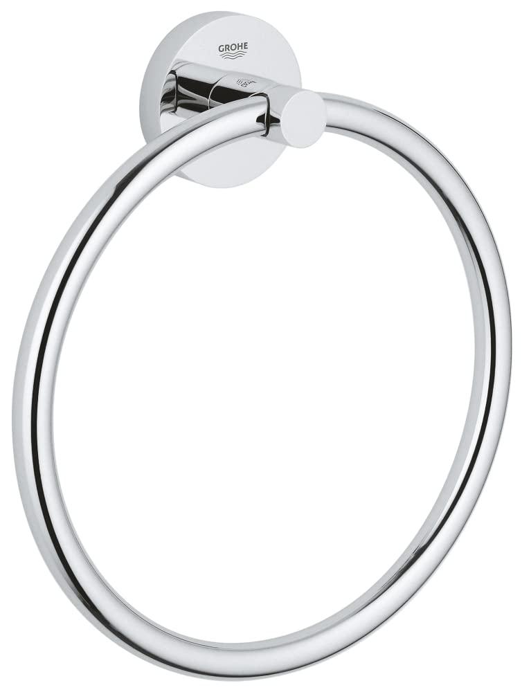 APLusee Wall Mounted Stainless Steel Bathroom Towel Ring AE101