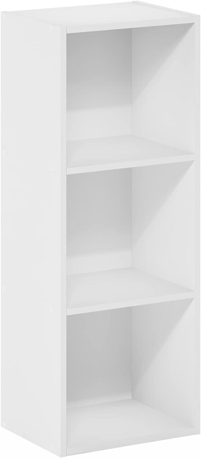 Furinno 3-Tier Easy Assembly Ultility Shelf Open Bookcase Dispaly Organizer