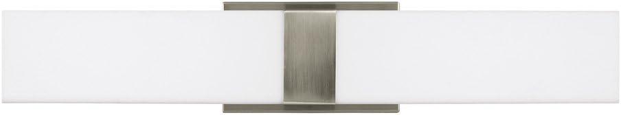 Sea Gull Lighting 4422991S-962 Vandeventer Wall/Bath Vanity Style Fixture, LED - Light, Brushed Nickel