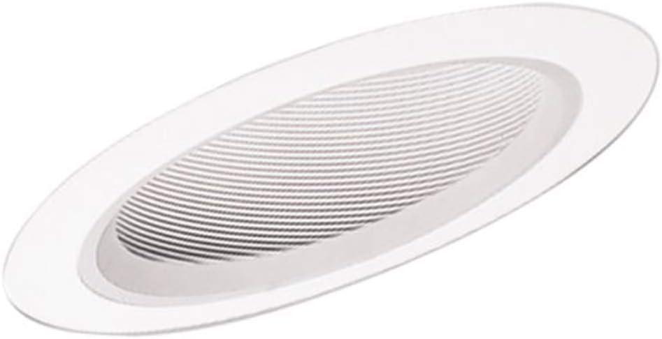 Halo 6 in. White Recessed Lighting with Sloped-Ceiling Baffle Trim 456W - New