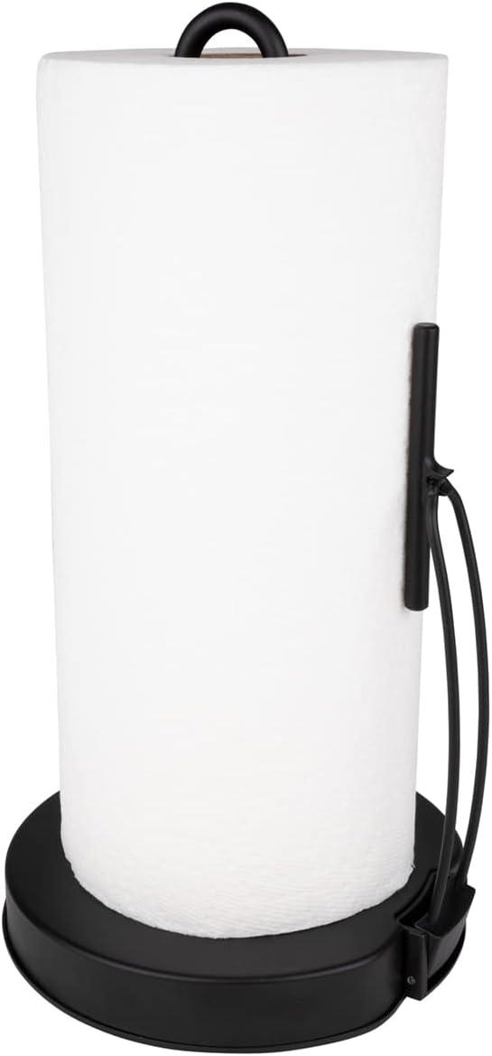 Spectrum Diversified Euro Tension Paper Towel Holder Black